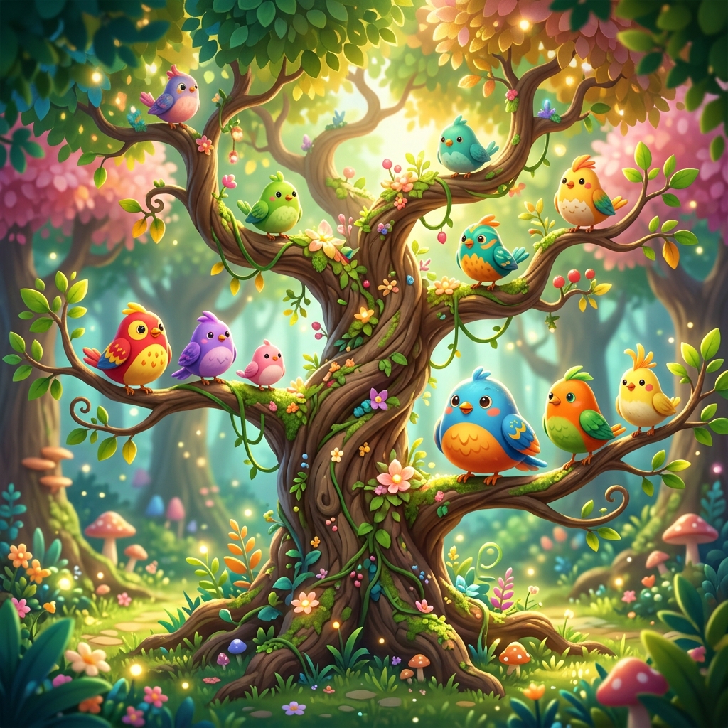 Spin Birds Gameplay Background